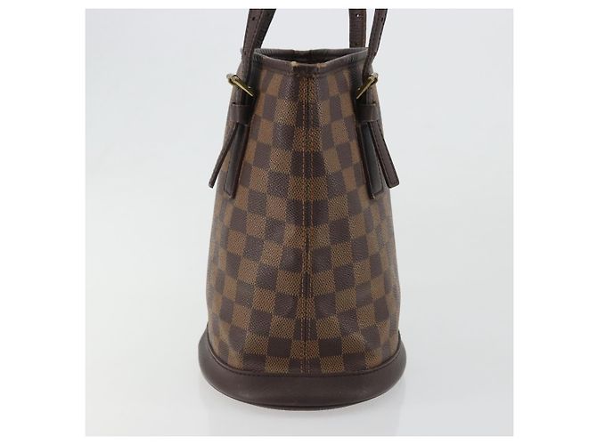 LOUIS VUITTON Borsa a tracolla Damier Ebene Marais N42240 LV Auth 188364 - vista 3