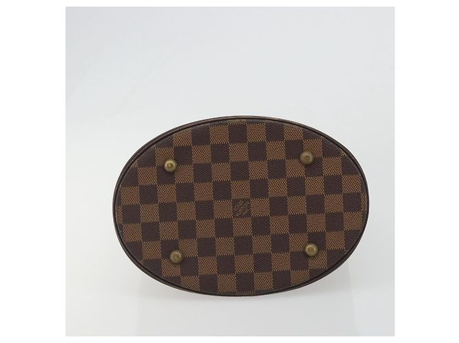 LOUIS VUITTON Borsa a tracolla Damier Ebene Marais N42240 LV Auth 188364 - vista 5