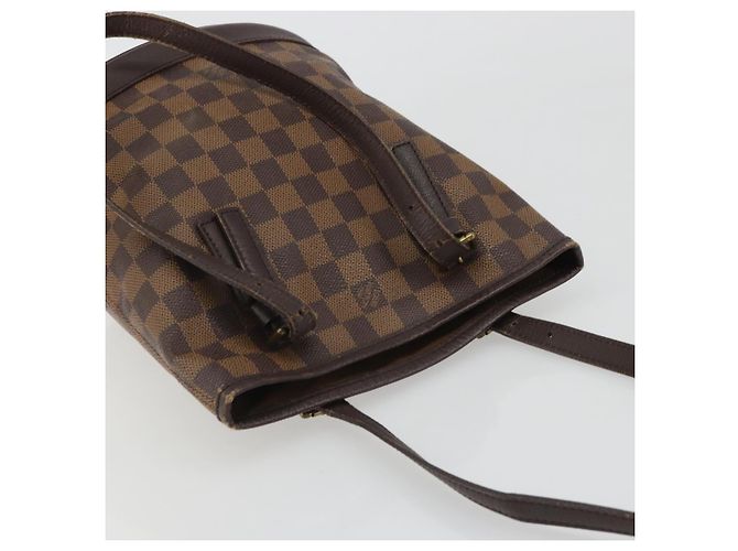 LOUIS VUITTON Borsa a tracolla Damier Ebene Marais N42240 LV Auth 188364 - vista 6