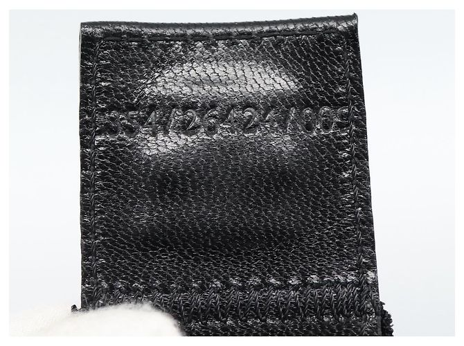 Borsa a mano FENDI Mamma Baguette in jersey di cotone Nero Argento Auth am11937A - vista 12
