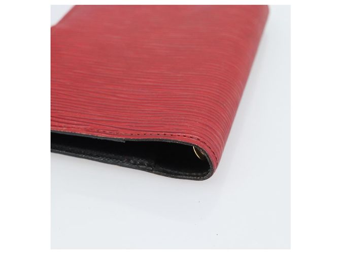 LOUIS VUITTON Epi Agenda PM Day Planner Cover Red R20057 LV Auth BA13493 - vista 15