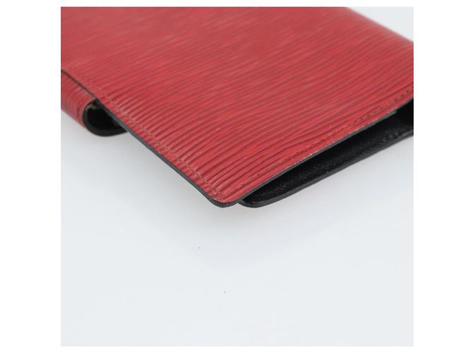 LOUIS VUITTON Epi Agenda PM Day Planner Cover Red R20057 LV Auth BA13493 - vista 16