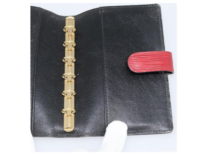 LOUIS VUITTON Epi Agenda PM Day Planner Cover Red R20057 LV Auth BA13493 - vista 19