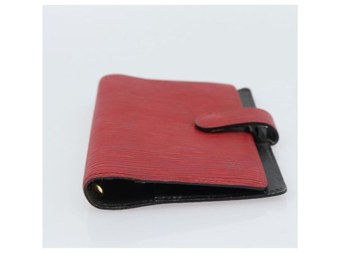 LOUIS VUITTON Epi Agenda PM Day Planner Cover Red R20057 LV Auth BA13493 - vista 6