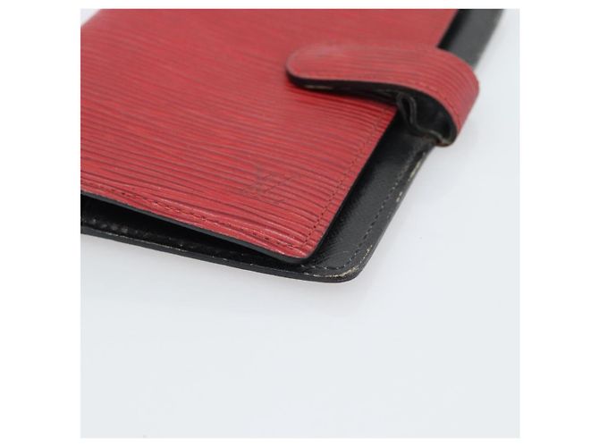 LOUIS VUITTON Epi Agenda PM Day Planner Cover Red R20057 LV Auth BA13493 - vista 7