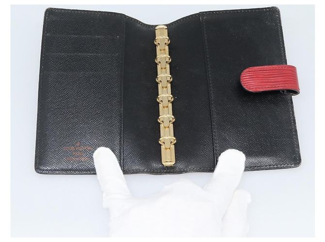 LOUIS VUITTON Epi Agenda PM Day Planner Cover Red R20057 LV Auth BA13493 - vista 8