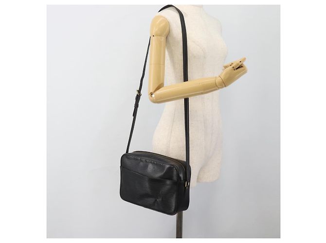 LOUIS VUITTON Epi Trocadero 27 Shoulder Bag Black M52312 LV Auth BA13486 Nero - vista 25