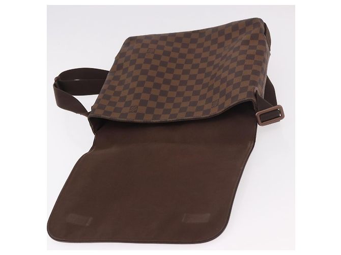 LOUIS VUITTON Borsa a tracolla Damier Ebene Brooklyn MM N51211 LV Auth 184412 - vista 10