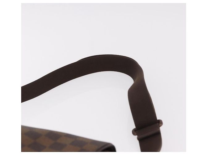 LOUIS VUITTON Borsa a tracolla Damier Ebene Brooklyn MM N51211 LV Auth 184412 - vista 14