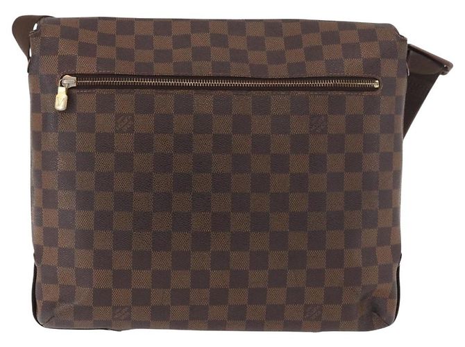 LOUIS VUITTON Borsa a tracolla Damier Ebene Brooklyn MM N51211 LV Auth 184412 - vista 2