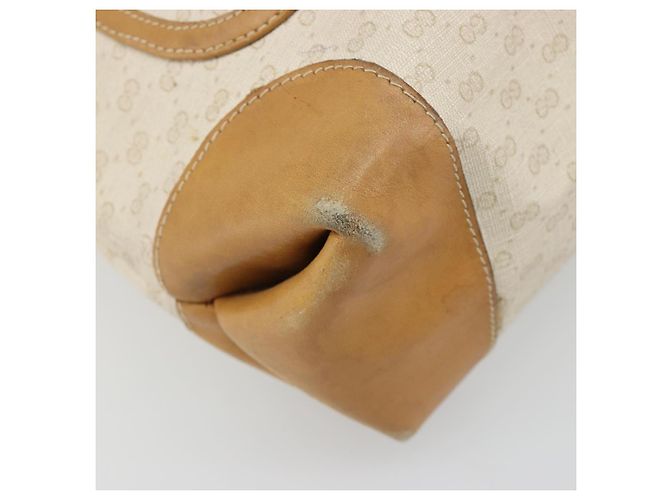 Borsa Tote GUCCI GG Supreme Web Sherry Line PVC Bianco Rosso 002 904 0223 Auth 187740 - vista 15