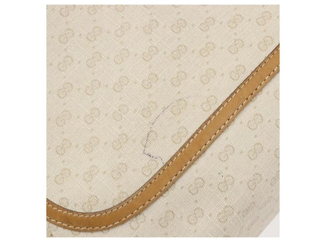 Borsa Tote GUCCI GG Supreme Web Sherry Line PVC Bianco Rosso 002 904 0223 Auth 187740 - vista 9