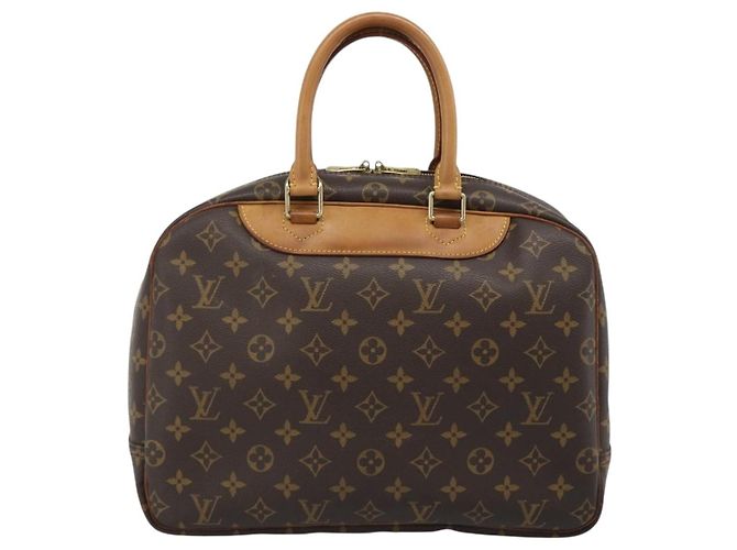 LOUIS VUITTON Borsa Monogram Deauville M47270 LV Auth ka4892 Monogramma - vista 2