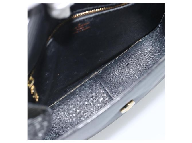 Borsa a Spalla LOUIS VUITTON Epi Saint Cloud GM Black Noir M52192 LV Auth 188832 Nero - vista 10