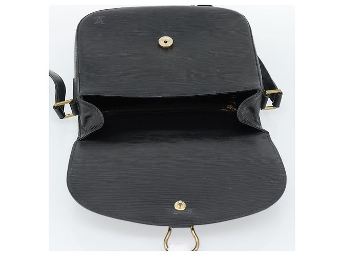 Borsa a Spalla LOUIS VUITTON Epi Saint Cloud GM Black Noir M52192 LV Auth 188832 Nero - vista 19