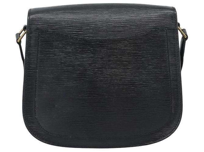 Borsa a Spalla LOUIS VUITTON Epi Saint Cloud GM Black Noir M52192 LV Auth 188832 Nero - vista 2