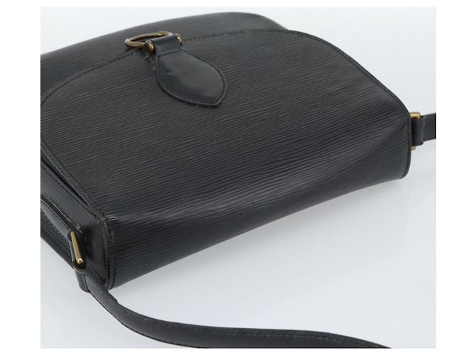 Borsa a Spalla LOUIS VUITTON Epi Saint Cloud GM Black Noir M52192 LV Auth 188832 Nero - vista 6
