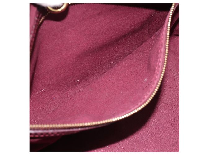 LOUIS VUITTON Monogram Vernis Wilshire PM Hand Bag Amarante M93641 Auth BA13584 Bordò - vista 22