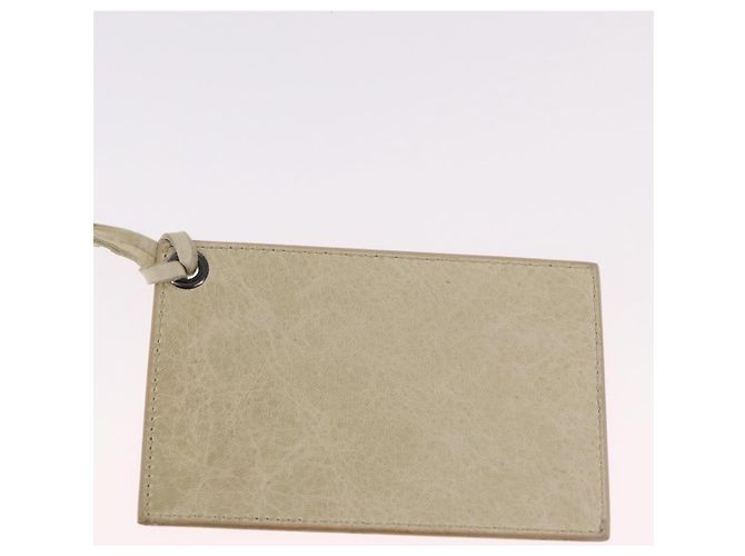 BALENCIAGA Borsa The First in pelle 2way Avorio 103208 Auth 187956V Crudo - vista 30