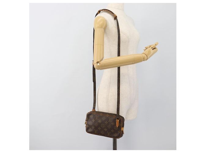 LOUIS VUITTON Monogram Marly Bandouliere Shoulder Bag M51828 LV Auth ka4903 Monogramma - vista 21