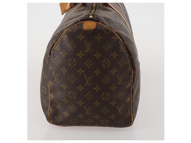 LOUIS VUITTON Monogram Keepall 50 Boston Bag M41426 LV Auth 187419A Monogramma - vista 3