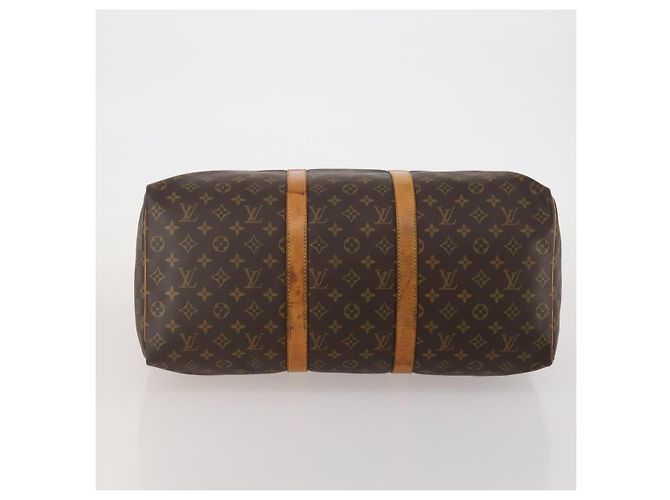 LOUIS VUITTON Monogram Keepall 50 Boston Bag M41426 LV Auth 187419A Monogramma - vista 5