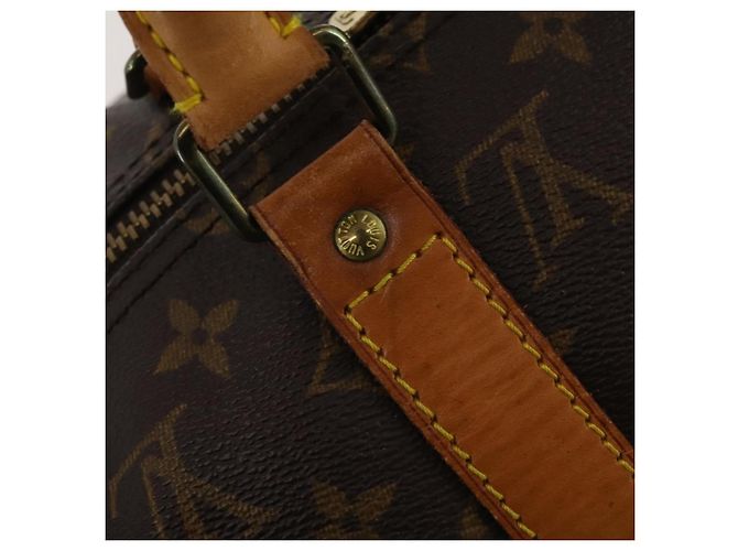 LOUIS VUITTON Monogram Keepall 50 Boston Bag M41426 LV Auth 187419A Monogramma - vista 9