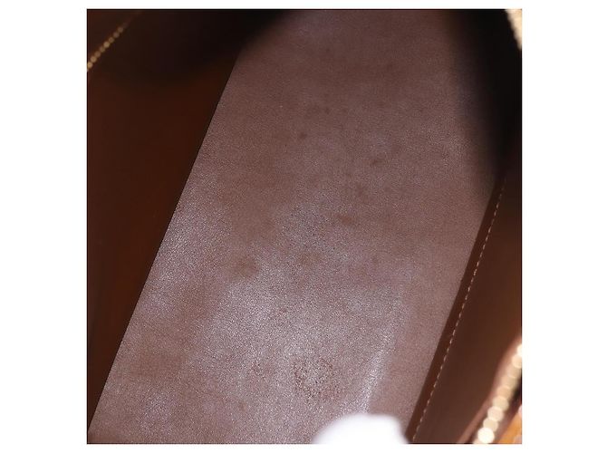 LOUIS VUITTON Bolso Monogram Vernis Houston Bronze M91122 LV Auth 188786A Bronce - vista 10