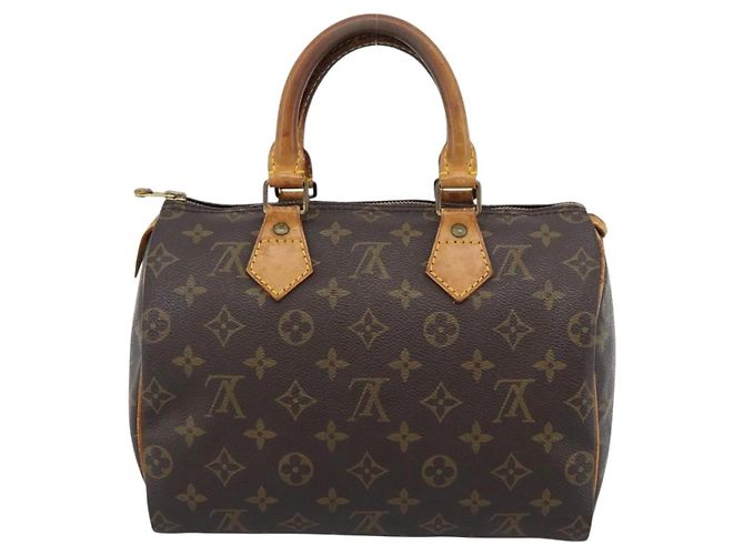 LOUIS VUITTON Borsa Monogram Speedy 25 M41528 LV Auth 188980 Monogramma - vista 2