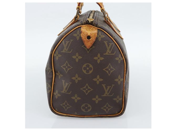 LOUIS VUITTON Borsa Monogram Speedy 25 M41528 LV Auth 188980 Monogramma - vista 4