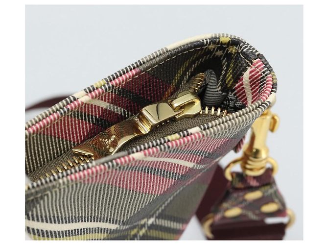 Borsa a Spalla Vivienne Westwood PVC Rosa Oro Auth 187441V D'oro - vista 10