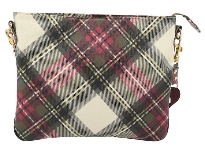 Borsa a Spalla Vivienne Westwood PVC Rosa Oro Auth 187441V D'oro - vista 13
