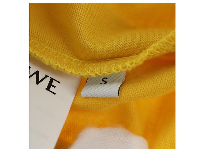 LOEWE �~ Ghibli Totoro T-Shirt Medium Totoro Cotton Yellow Auth 167432SM Amarillo - vista 16