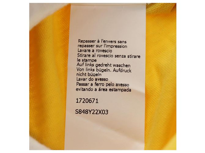 LOEWE �~ Ghibli Totoro T-Shirt Medium Totoro Cotton Yellow Auth 167432SM Amarillo - vista 19