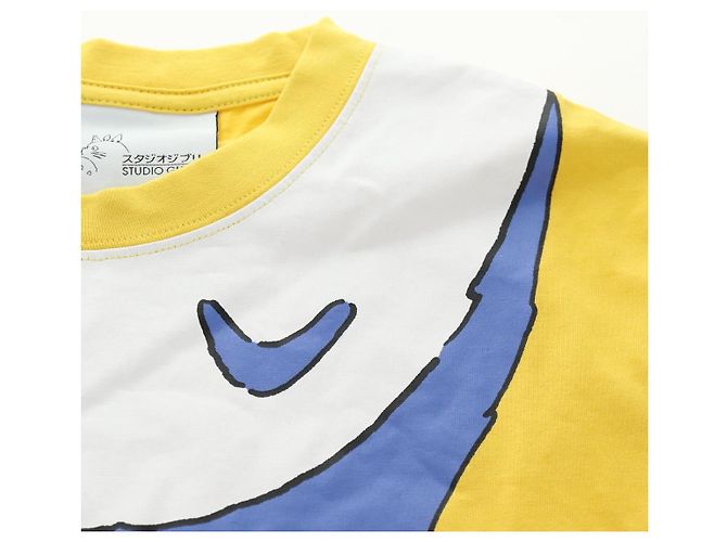 LOEWE �~ Ghibli Totoro T-Shirt Medium Totoro Cotton Yellow Auth 167432SM Amarillo - vista 9