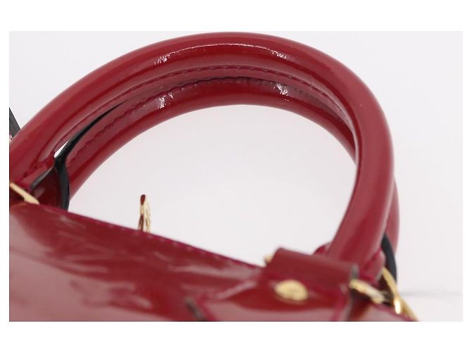 LOUIS VUITTON Borsa Vernis Alma BB Rose Andian M91771 LV Auth 187928V - vista 14