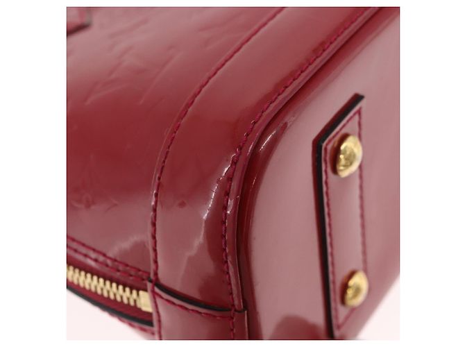 LOUIS VUITTON Borsa Vernis Alma BB Rose Andian M91771 LV Auth 187928V - vista 16