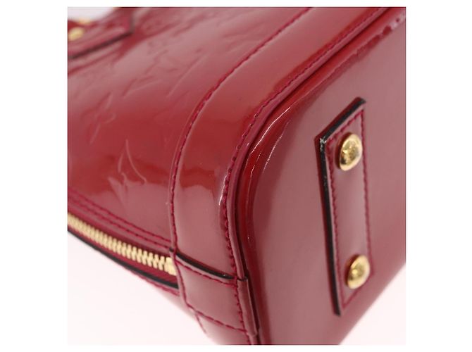 LOUIS VUITTON Borsa Vernis Alma BB Rose Andian M91771 LV Auth 187928V - vista 18