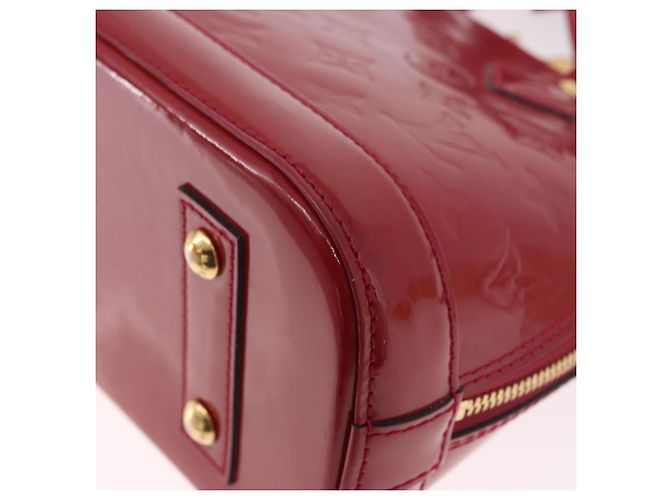 LOUIS VUITTON Borsa Vernis Alma BB Rose Andian M91771 LV Auth 187928V - vista 19