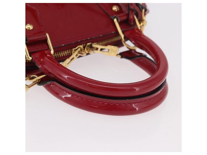 LOUIS VUITTON Borsa Vernis Alma BB Rose Andian M91771 LV Auth 187928V - vista 7