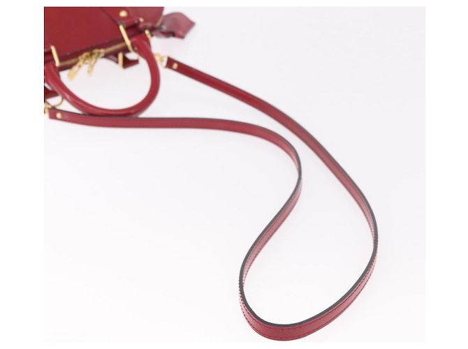 LOUIS VUITTON Borsa Vernis Alma BB Rose Andian M91771 LV Auth 187928V - vista 8