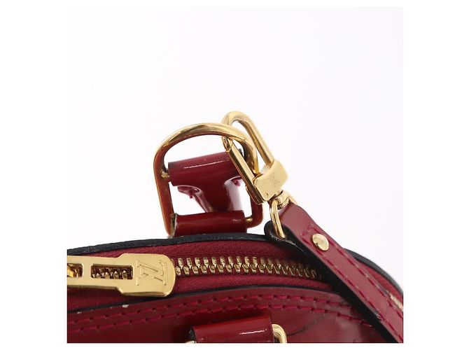 LOUIS VUITTON Borsa Vernis Alma BB Rose Andian M91771 LV Auth 187928V - vista 9