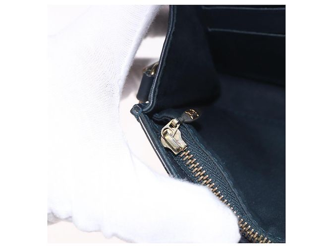 LOUIS VUITTON Clutch Vernis Sunset Bluebird Bluenuit M93680 LV Auth 187683 - vista 23