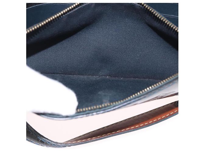 LOUIS VUITTON Clutch Vernis Sunset Bluebird Bluenuit M93680 LV Auth 187683 - vista 24