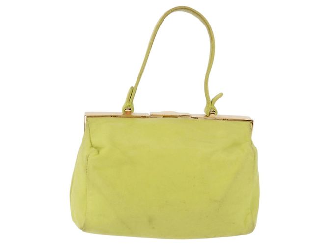 Pochette in Pelle Miu Miu Verde Oro Auth bs35699A D'oro - vista 13