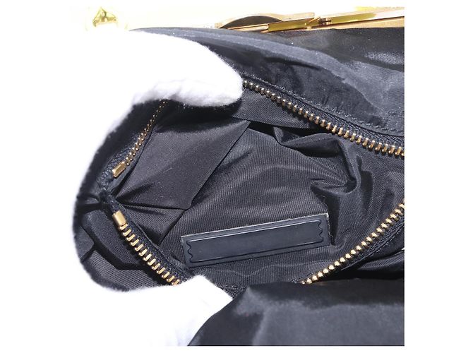 Pochette in Pelle Miu Miu Verde Oro Auth bs35699A D'oro - vista 22