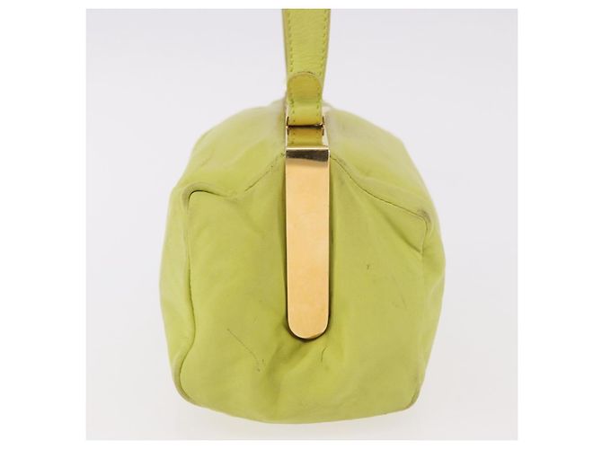 Pochette in Pelle Miu Miu Verde Oro Auth bs35699A D'oro - vista 3