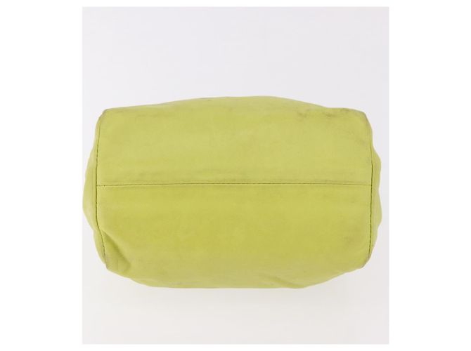 Pochette in Pelle Miu Miu Verde Oro Auth bs35699A D'oro - vista 6