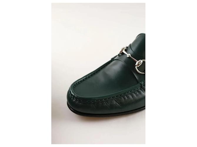 Gucci Mocassini verdi Verde - vista 4