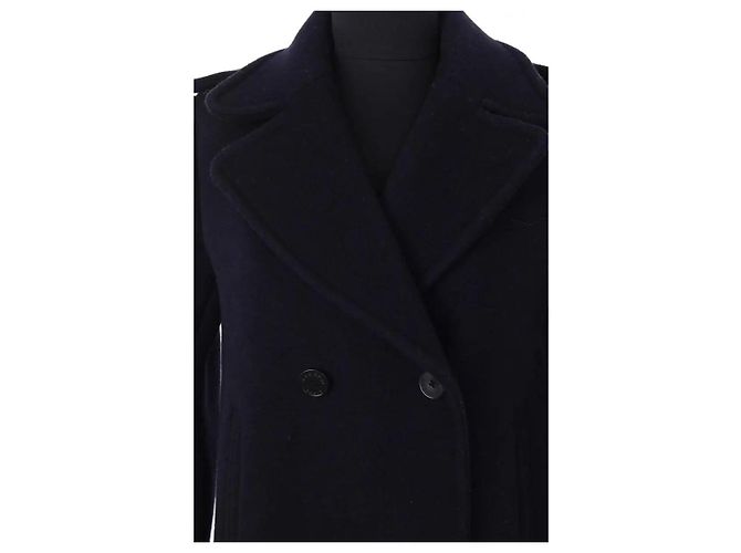 Sandro Cappotto blu navy - vista 2